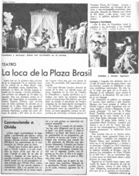 La loca de la plaza Brasil