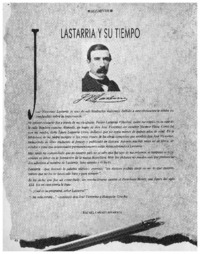 Lastarria y su tiempo