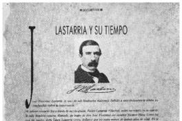 Lastarria y su tiempo