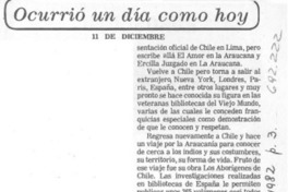 Ocurrió un día como hoy