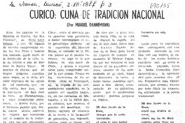 Evocación de Don José Toribio Medina.