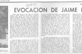 Evocación de Jaime Laso