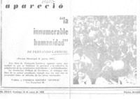 La Innumerable humanidad.