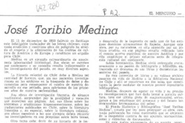 José Toribio Medina