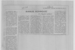 Manuel Rodríguez