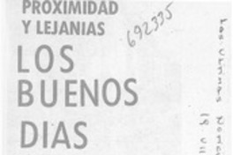 Los buenos días de Omar Lara