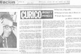 Curicó pasado y presente