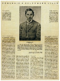 Homenaje a Baldomero Lillo