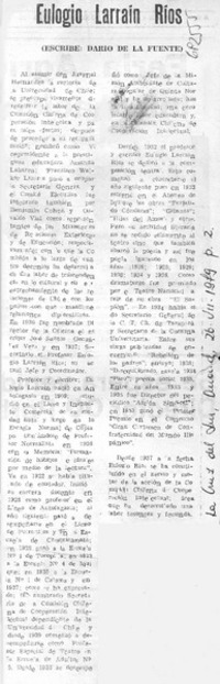 Eulogio Larraín Ríos