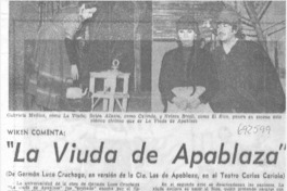 "La viuda de Apablaza"