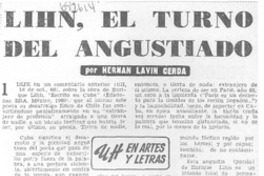 Lihn, el turno del angustiado