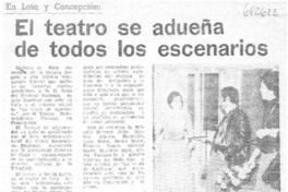 El Teatro se adueña de todos los escenarios.