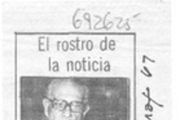 El rostro de la noticia.