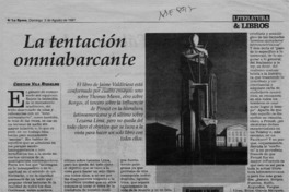 La tentación omniabarcante  [artículo] Cristián Vila Riquelme.