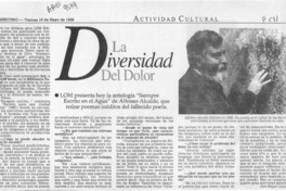 La diversidad del dolor  [artículo] José Miguel Izquierdo.