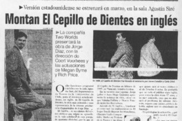 Montan el cepillo de dientes en inglés