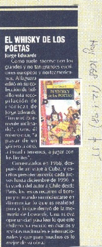 El Whisky de los poetas