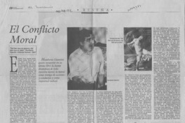 El conflicto moral
