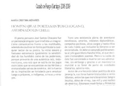 Homenaje al poeta Santos Chocano, asesinado en Chile