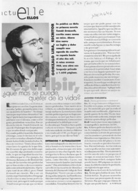 Escribir, qué más se puede querer de la vida?