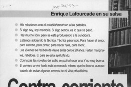 Contra corriente  [artículo] Héctor Soto.