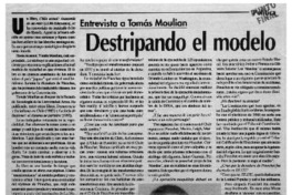 Destripando el modelo