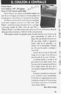 El corazón a contraluz  [artículo] Rosa María Verdejo.