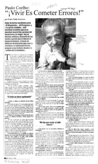 "Vivir es cometer errores!"