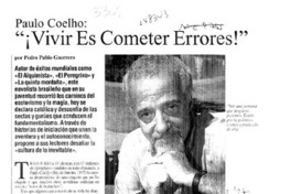 "Vivir es cometer errores!"