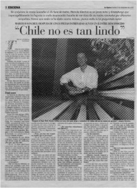 "Chile no es tan lindo"