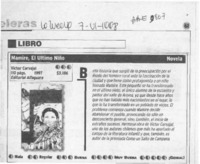Mamire, el último niño  [artículo].