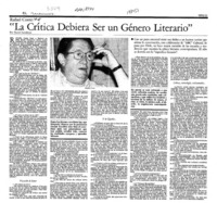 Desagravio a don Santiago  [artículo] Marila Moreno.