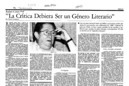 Desagravio a don Santiago  [artículo] Marila Moreno.