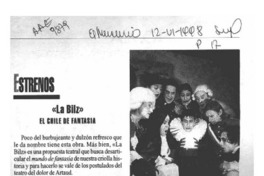 "La Bilz" el Chile de fantasía  [artículo] Claudia Guzmán V.