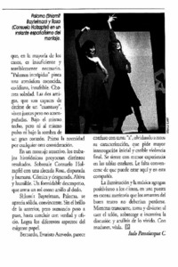 Españolada soledad  [artículo] Italo Passalacqua C.