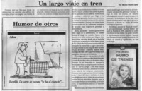 Un largo viaje en tren