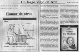 Un largo viaje en tren
