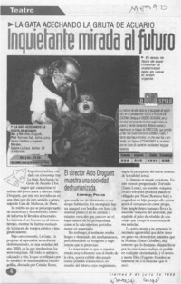 Inquietante mirada al futuro  [artículo].