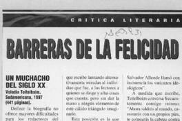 Barreras de la felicidad