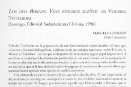 Los dos Borges. Vida enigmas sueños