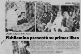 Pichilemino presentó su primer libro