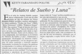 "Relatos de sueño y luna"