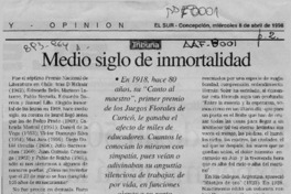 Medio siglo de inmortalidad