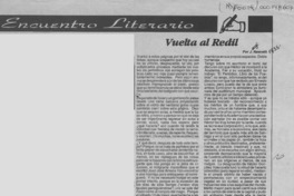 Vuelta al redil  [artículo] J. Nawrath.