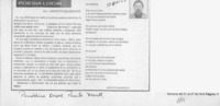 Poesía local  [artículo] Ernesto Massiglio.