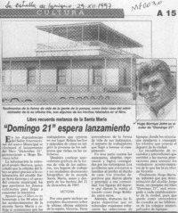 "Diciembre 21" espera lanzamiento  [artículo].