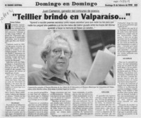 "Teillier brindó en Valparaíso --"