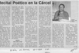 Recital poético en la cárcel  [artículo] G. C. M.