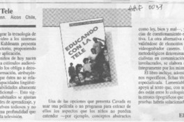 Educando con la tele  [artículo] Elena Lagos Garcés.