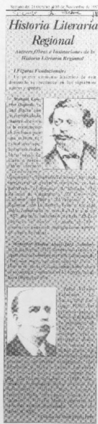 Historia literaria regional